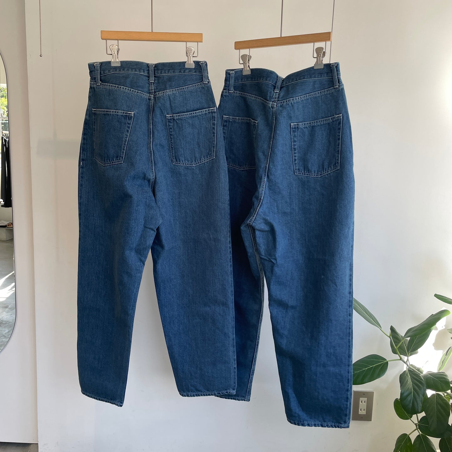 handsofcreation//C/Liデニムセルビッチテーパード5PKT パンツ　02440313