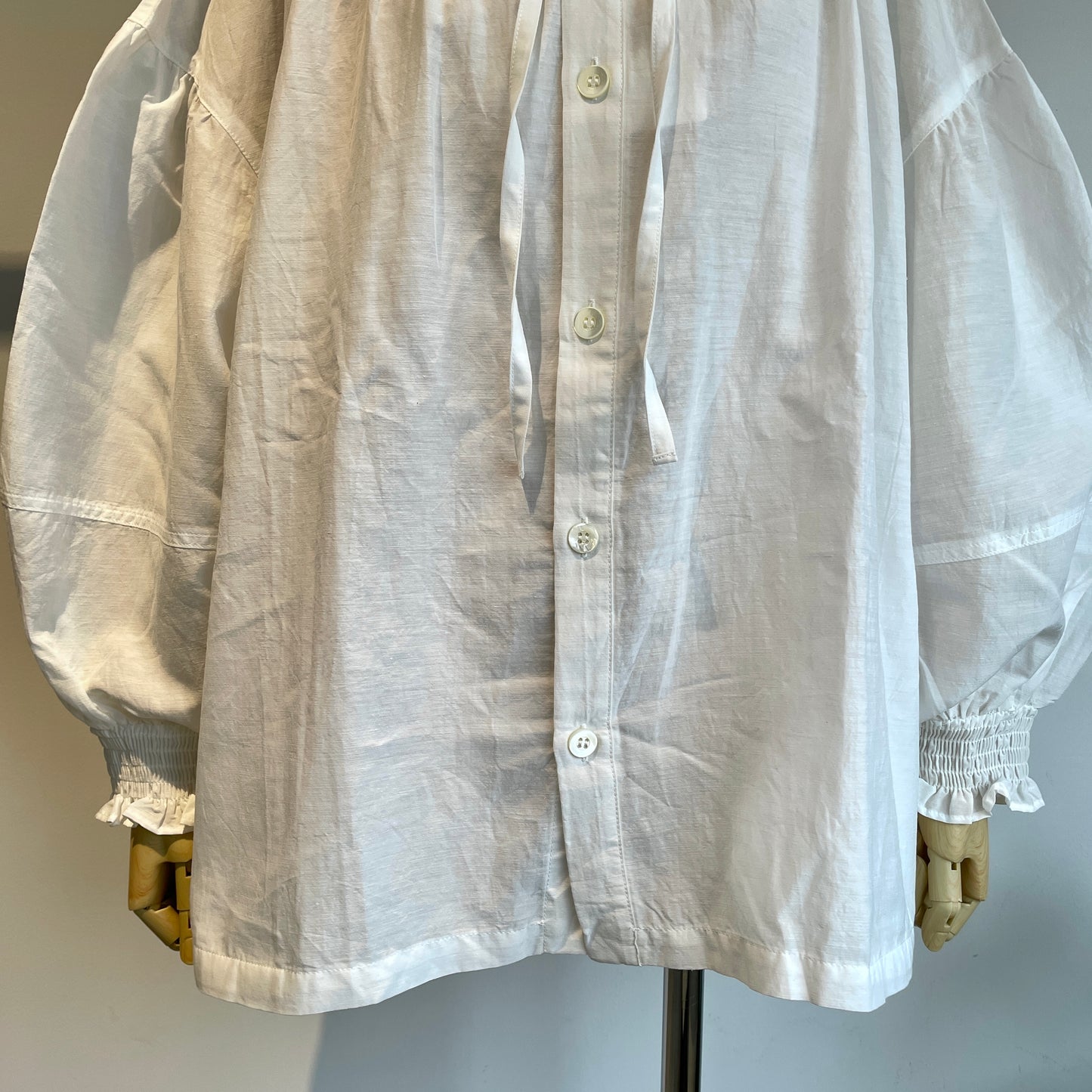 universaltissu //コットンキュプラリネン フーディー　US260BL034