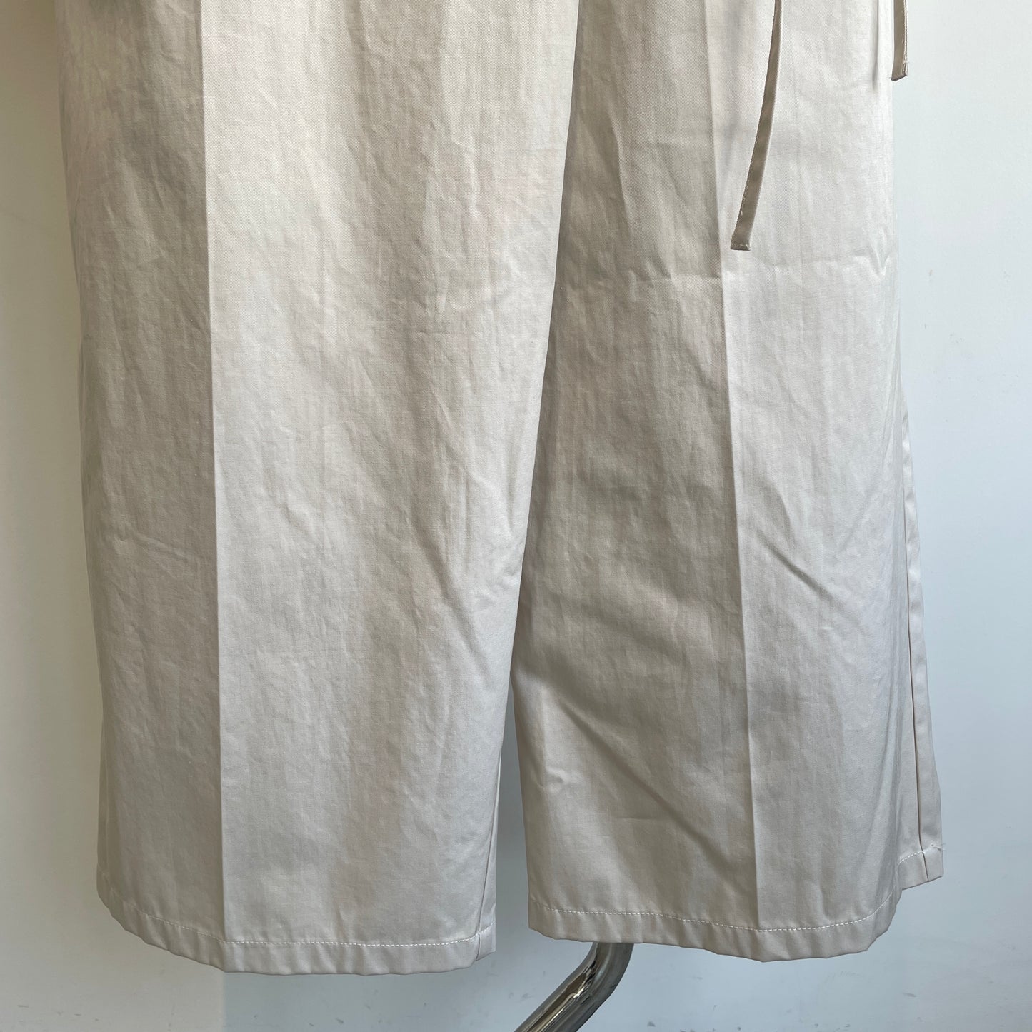 yuni//master seed Cotton chino wrap パンツ　1701PT007262