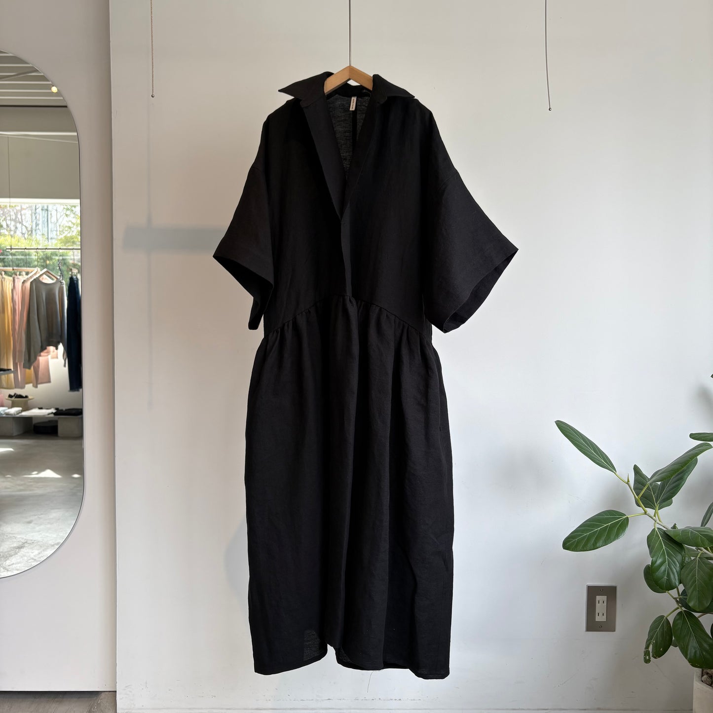 NATIVE VILLAGE//木の梢 ワイドスリーブドレス　31261-08311