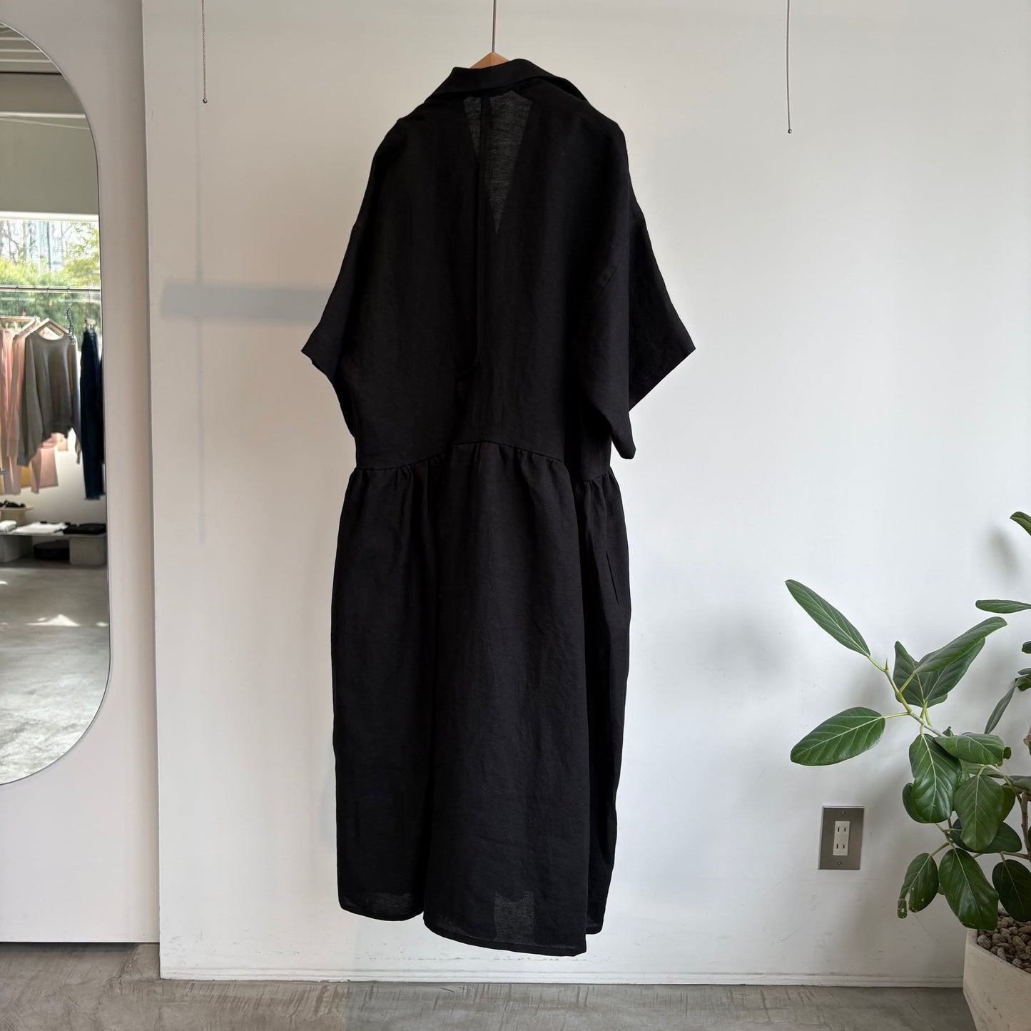 NATIVE VILLAGE//木の梢 ワイドスリーブドレス　31261-08311