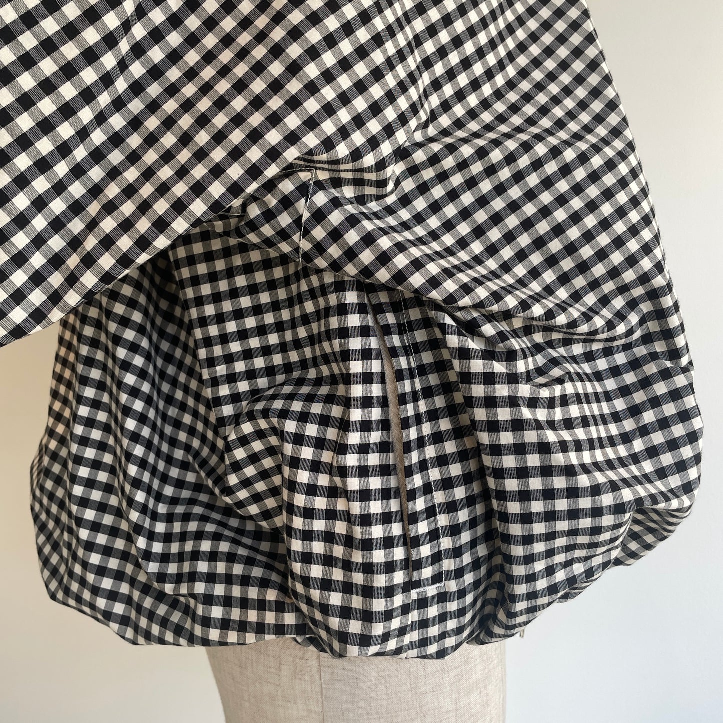 HAVERSACK //コットンシルクギンガムチェックZIPブルゾン 872624