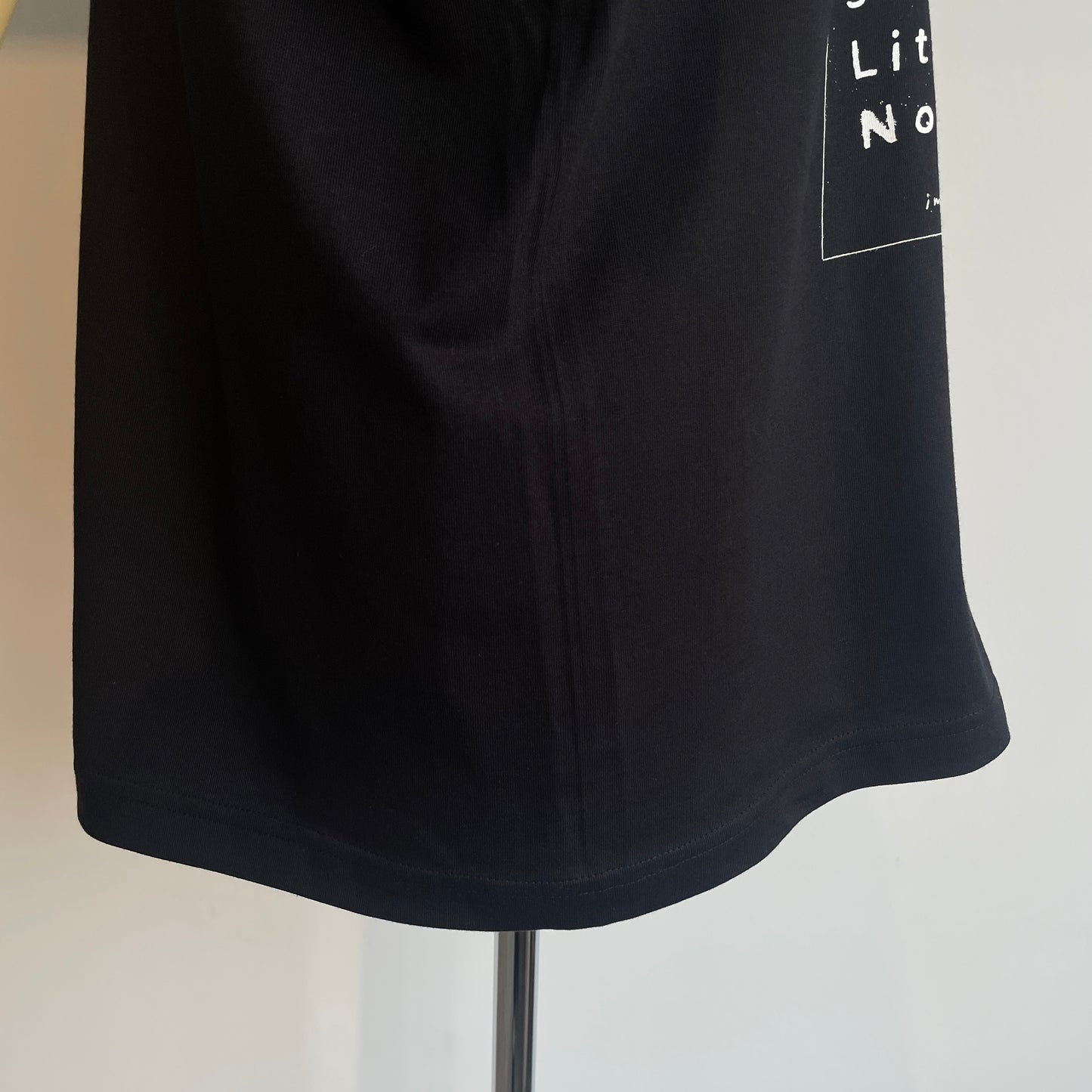 Sweet Little Nothing//Lily of the valley　半袖Tシャツ(すずらん)ブラック