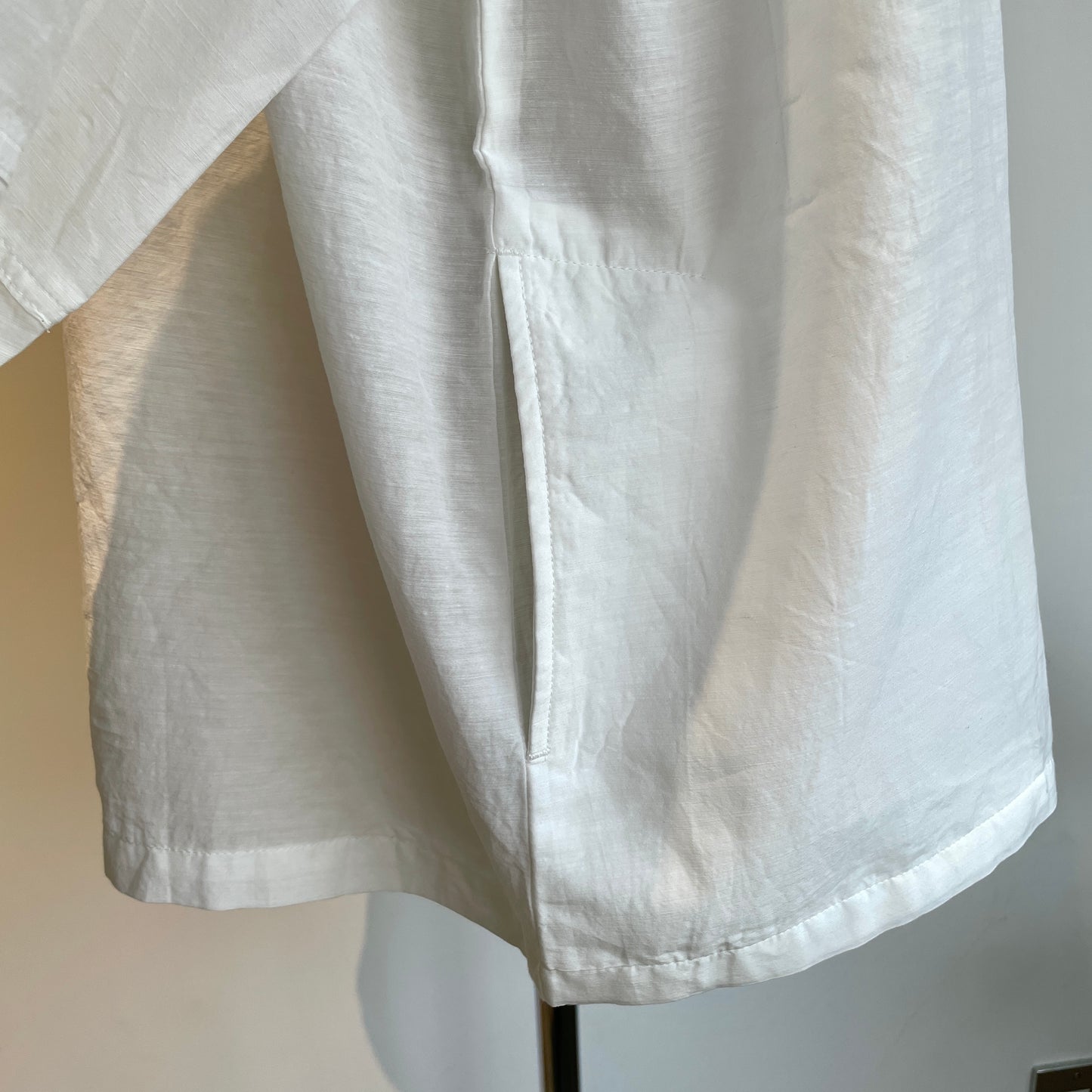 universaltissu //コットンキュプラリネン フーディー　US260BL034