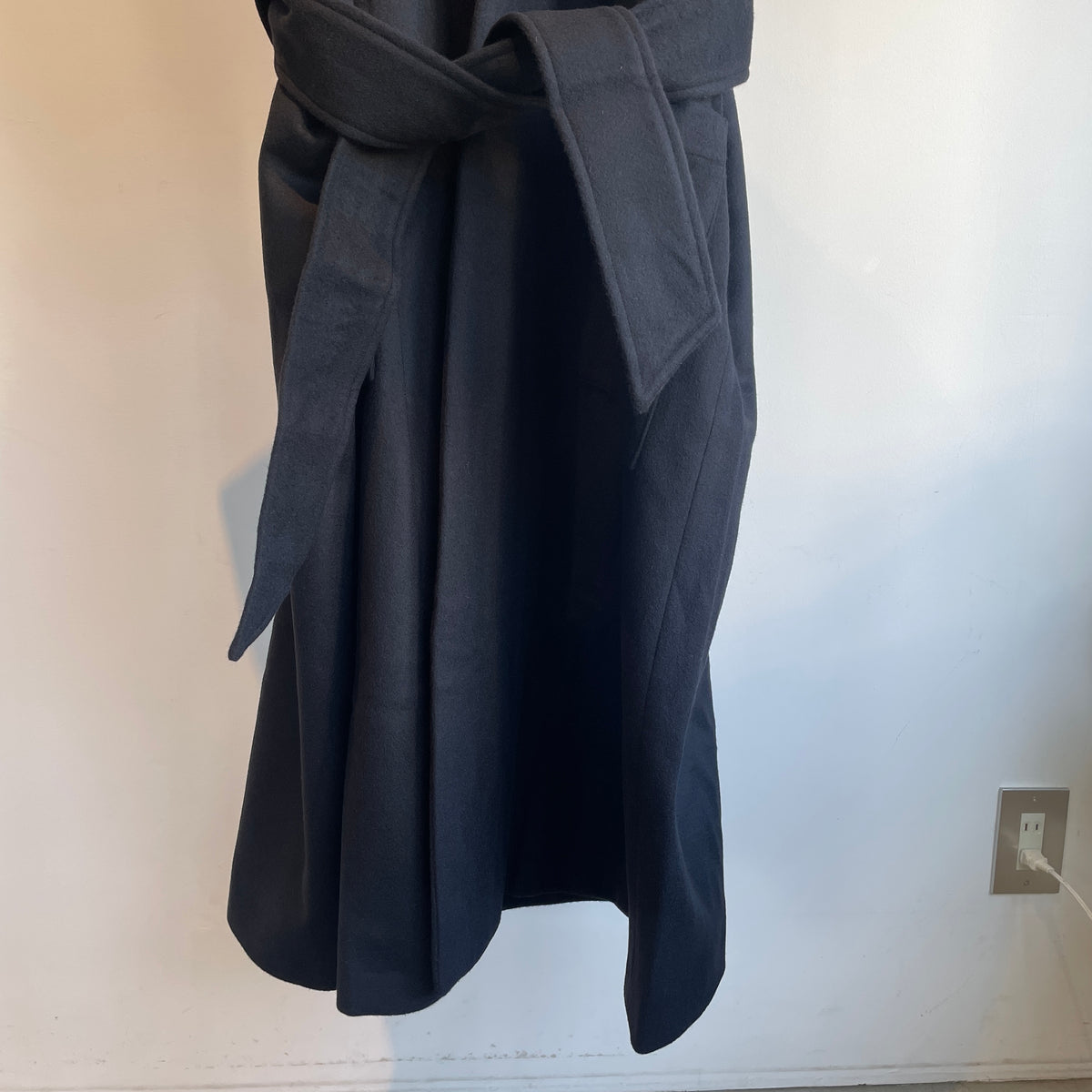 Honnete//Sleeveless Dolman Gown Coat_Royal Geelong HO-26AW CO24W
