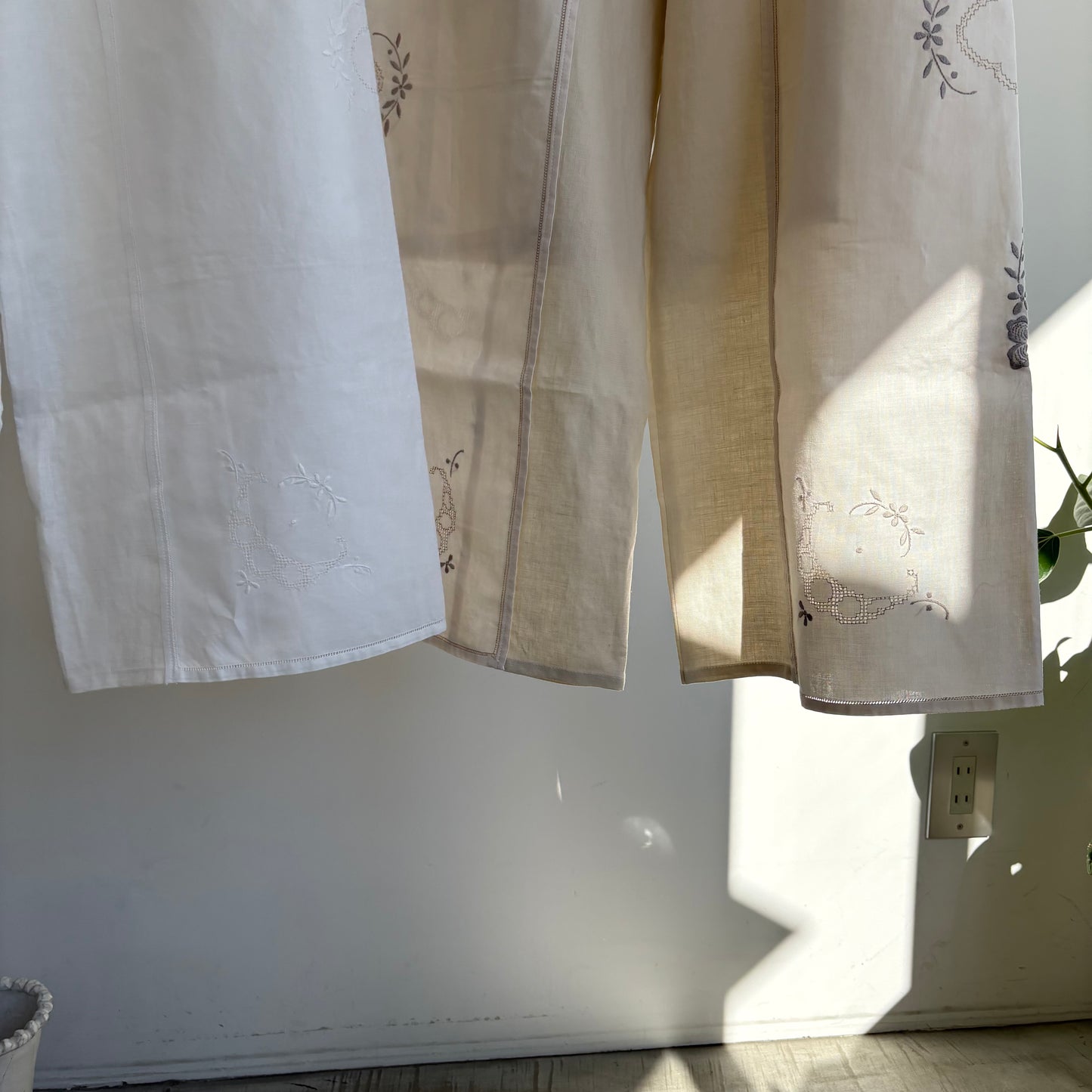 heriter//tablecloth remake pants H0-00-5005