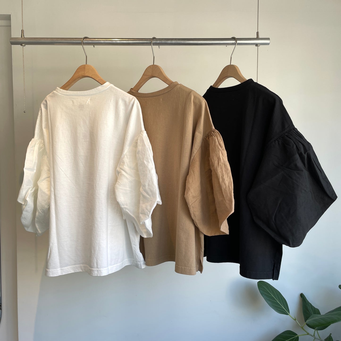 universaltissu//USAコットン バルーンスリーブPOUS262CT034