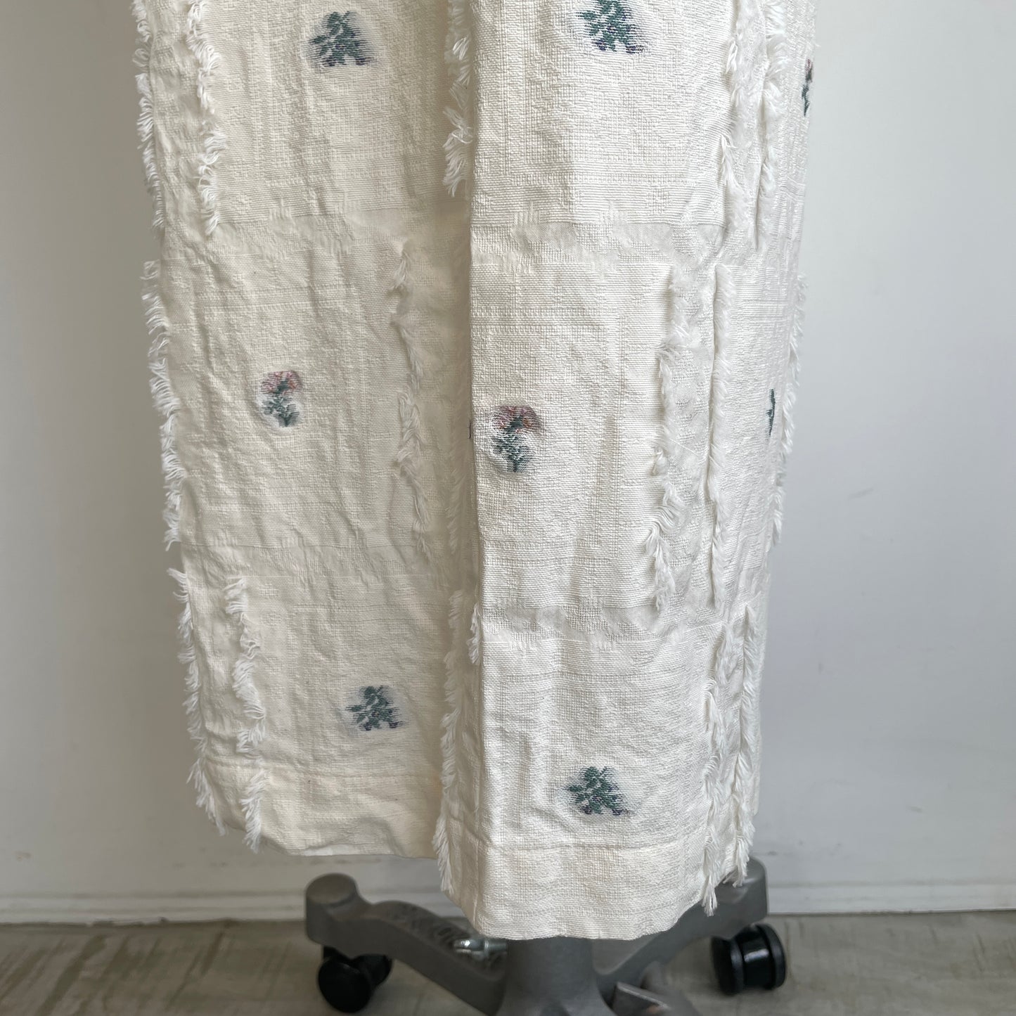 qiri //fleurs' lace jacquard gather PT 6301PT005261