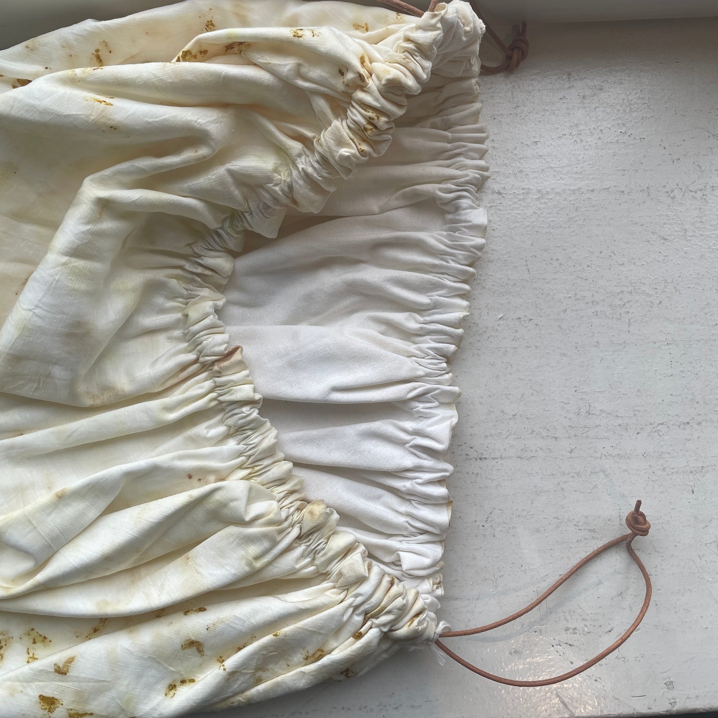 Oo//bundle dye まる巾着L