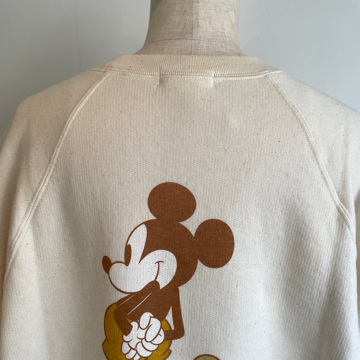 UNDYED//MICKEY SWEAT CREW 26FW024