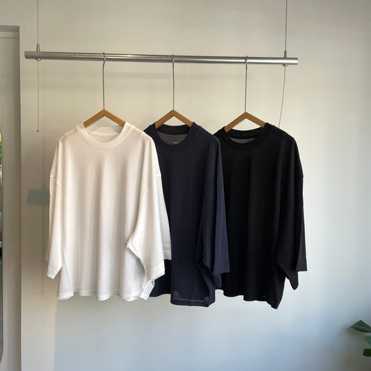 1 dozen//ペーパーコットンビッグスリーブTシャツ 770179