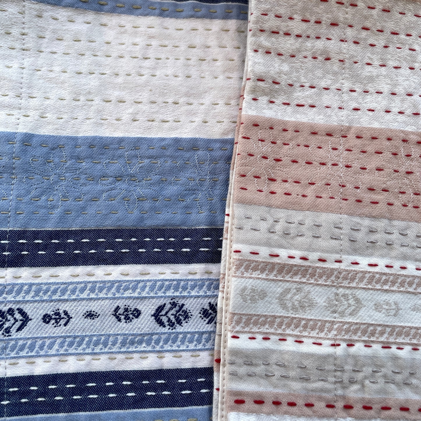 qiri//kantha jacquard gather pants  6301PT002261