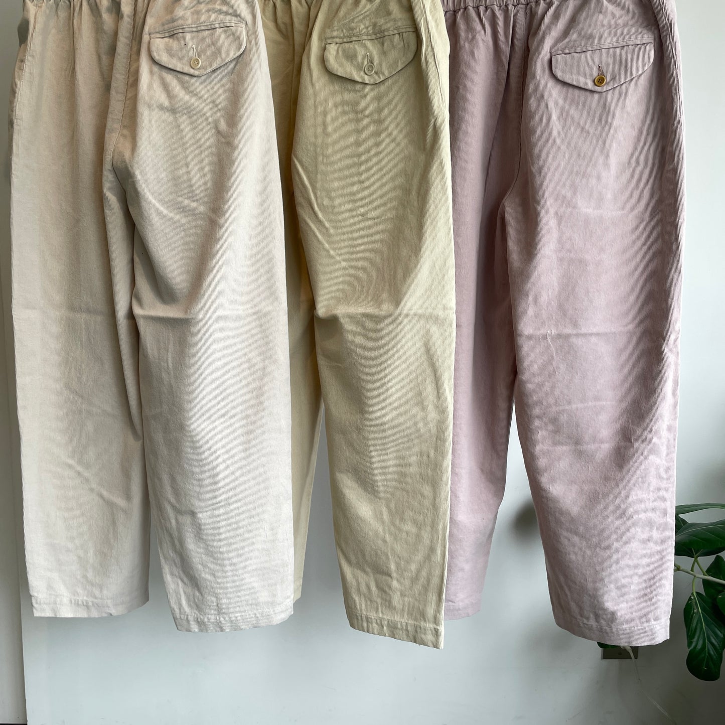 handsofcreation//16Wコール東炊きイージーバレルパンツ01640327