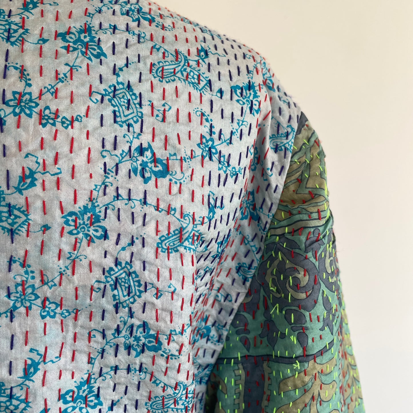 heriter//kantha embroidery jacket H0-00-3071