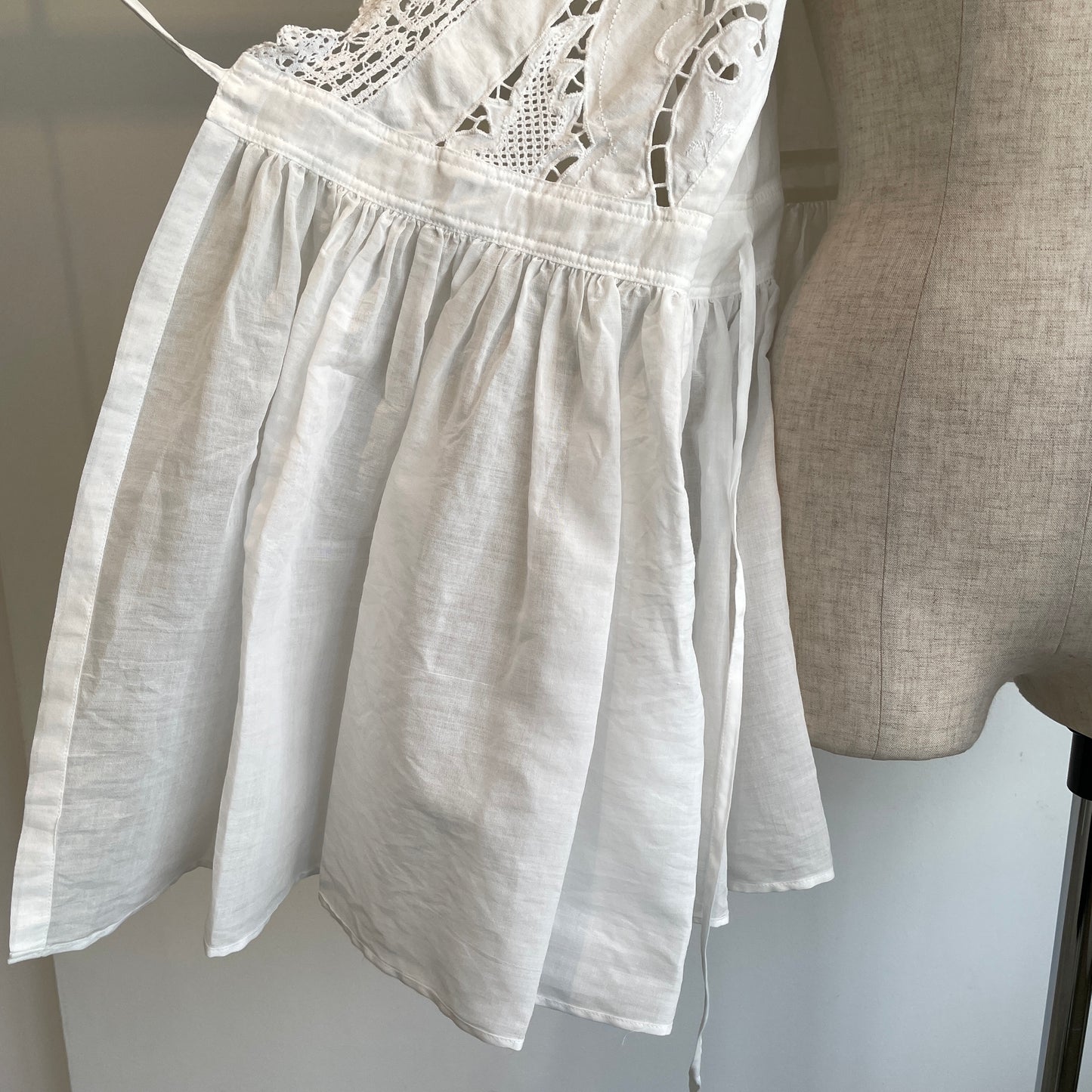 heriter//bobbin lace cutwork parts blouse HO-00-3079
