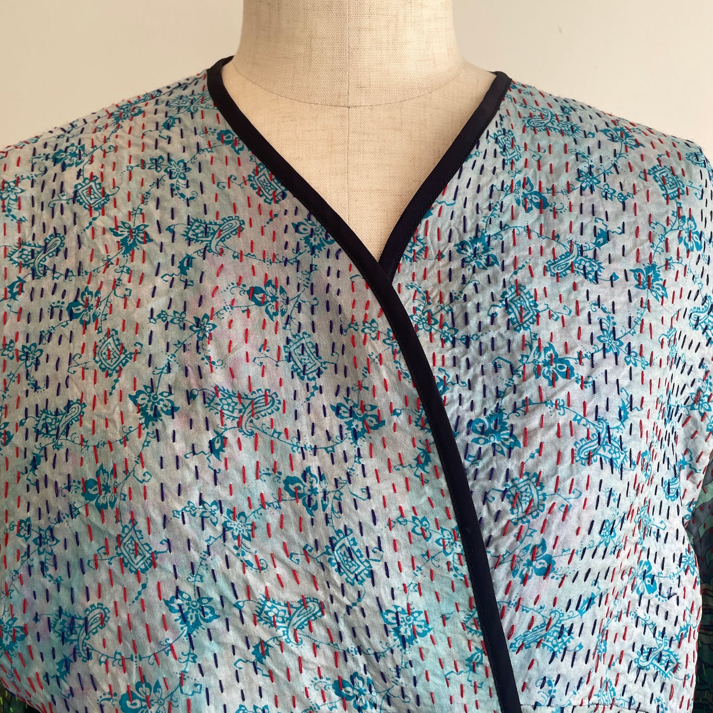 heriter//kantha embroidery jacket H0-00-3071