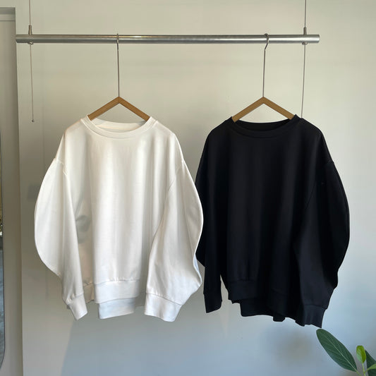 SI HIRAI//ROUND LONG SLEEVE-T  CHAW26-8003