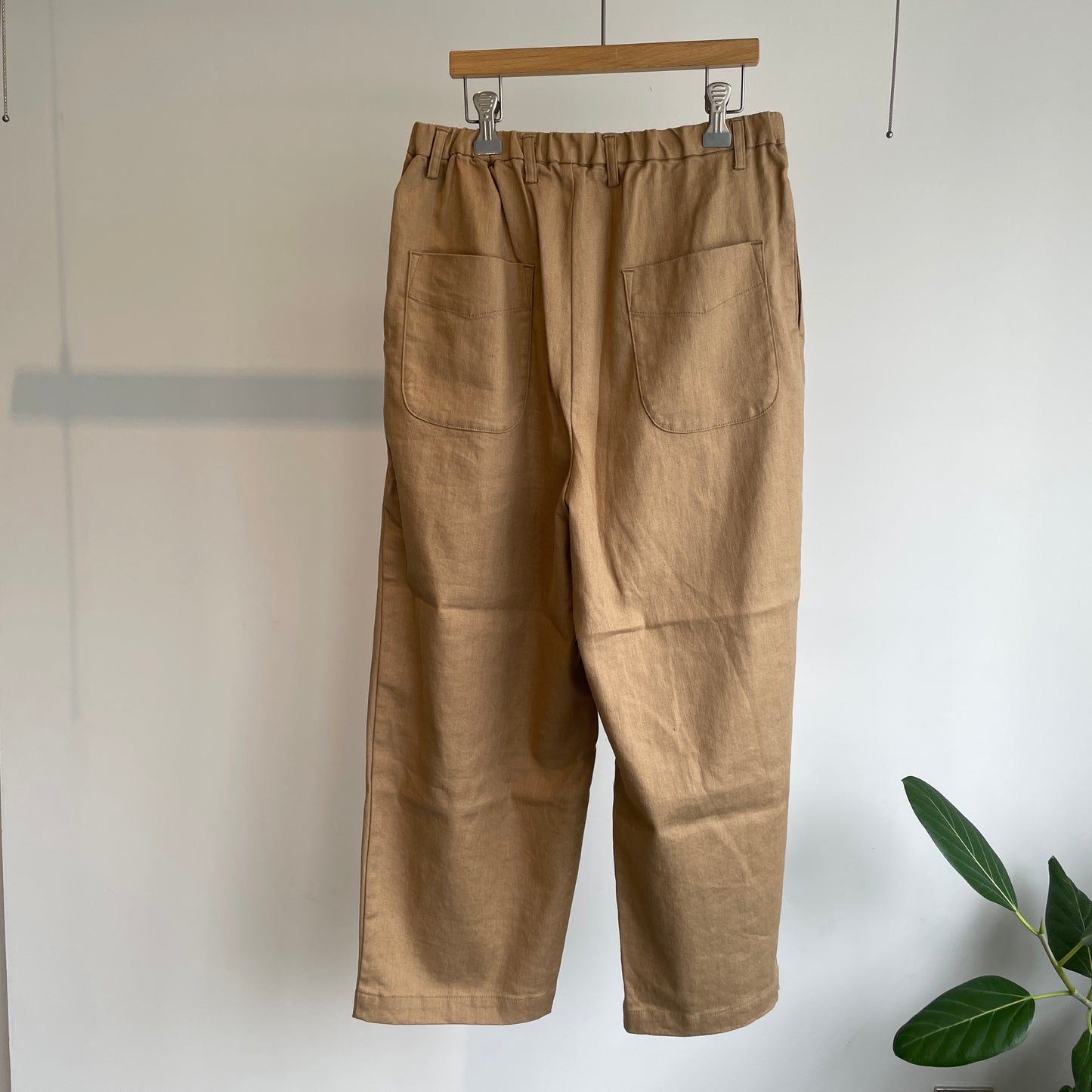 handsofcreation //サフィランリネンストレッチソフトバルーンPT 02320307