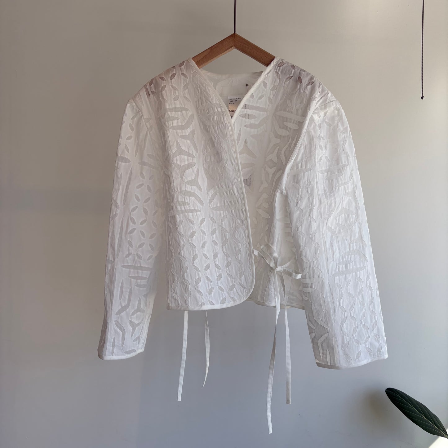 heriter//reverse appliqué jacket  H1-26-3013