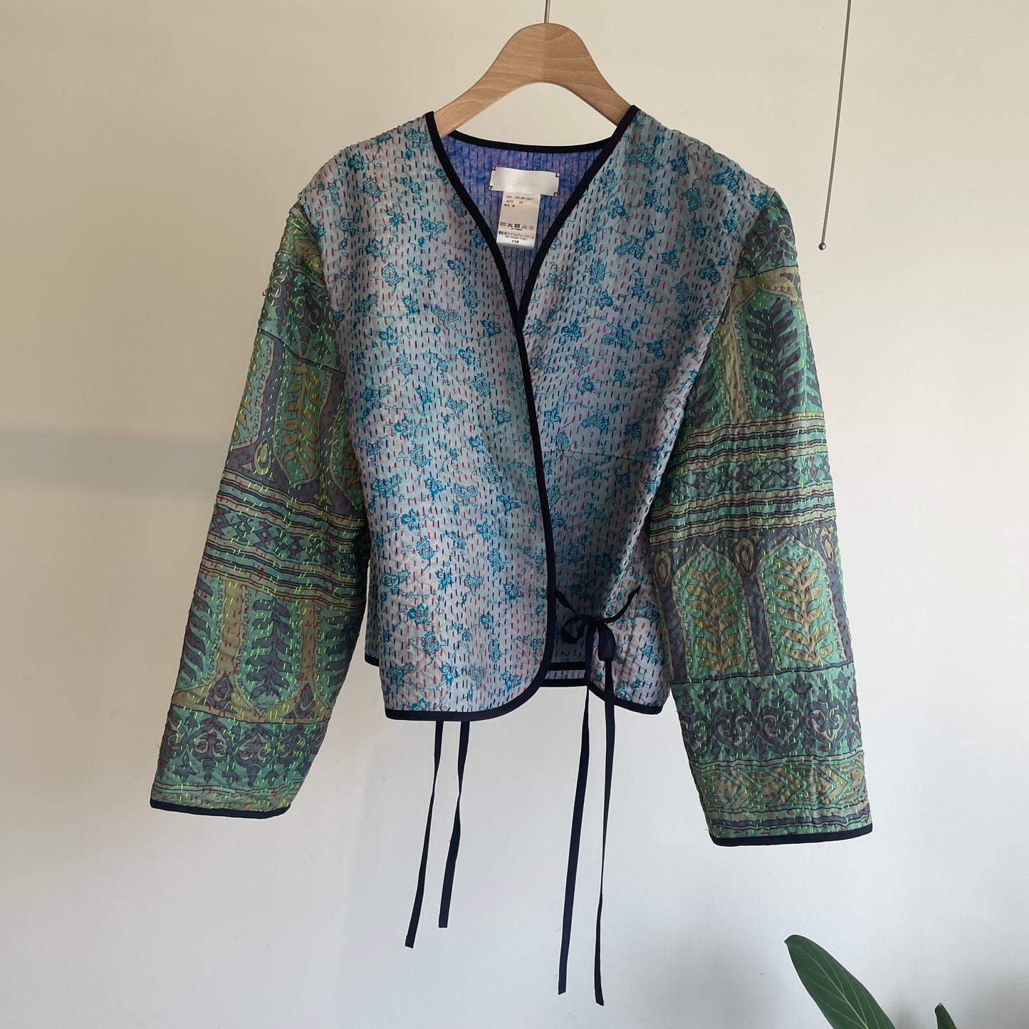 heriter//kantha embroidery jacket H0-00-3071