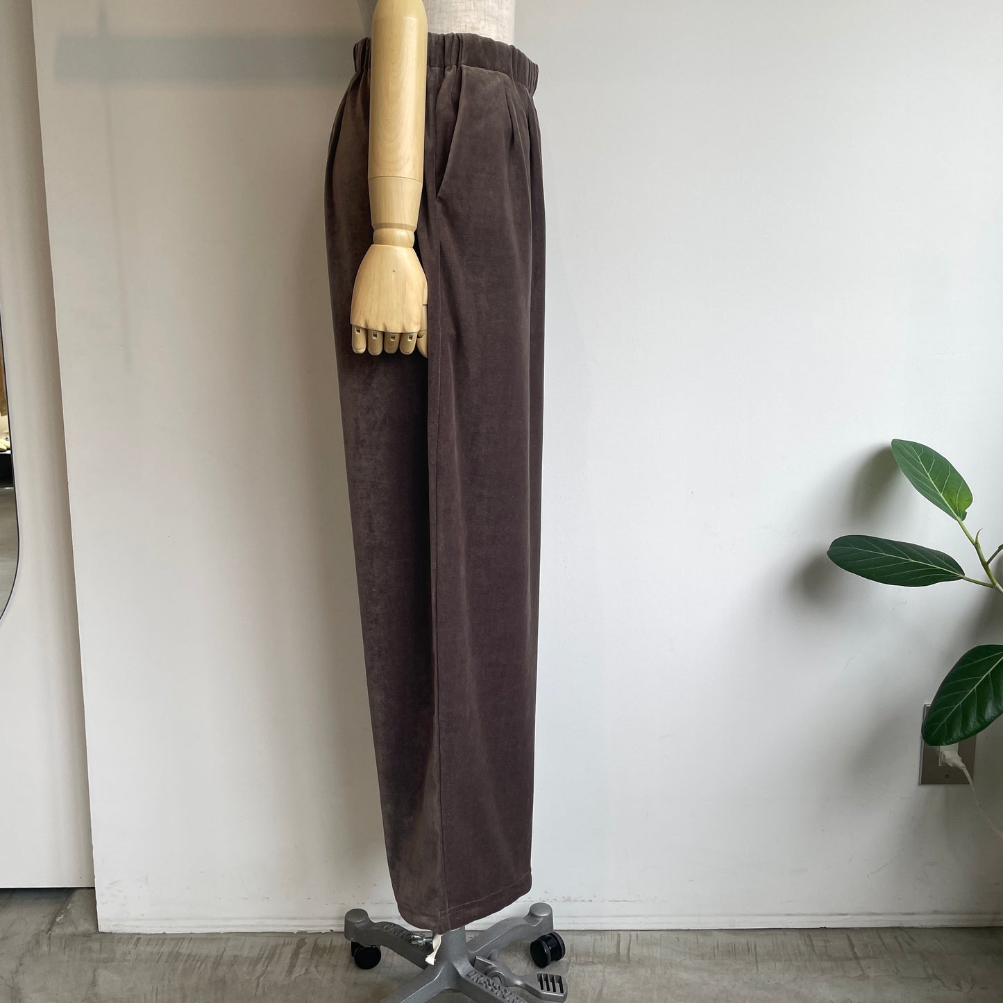 handsofcreation//綿ベロアタックパンツ 01640865