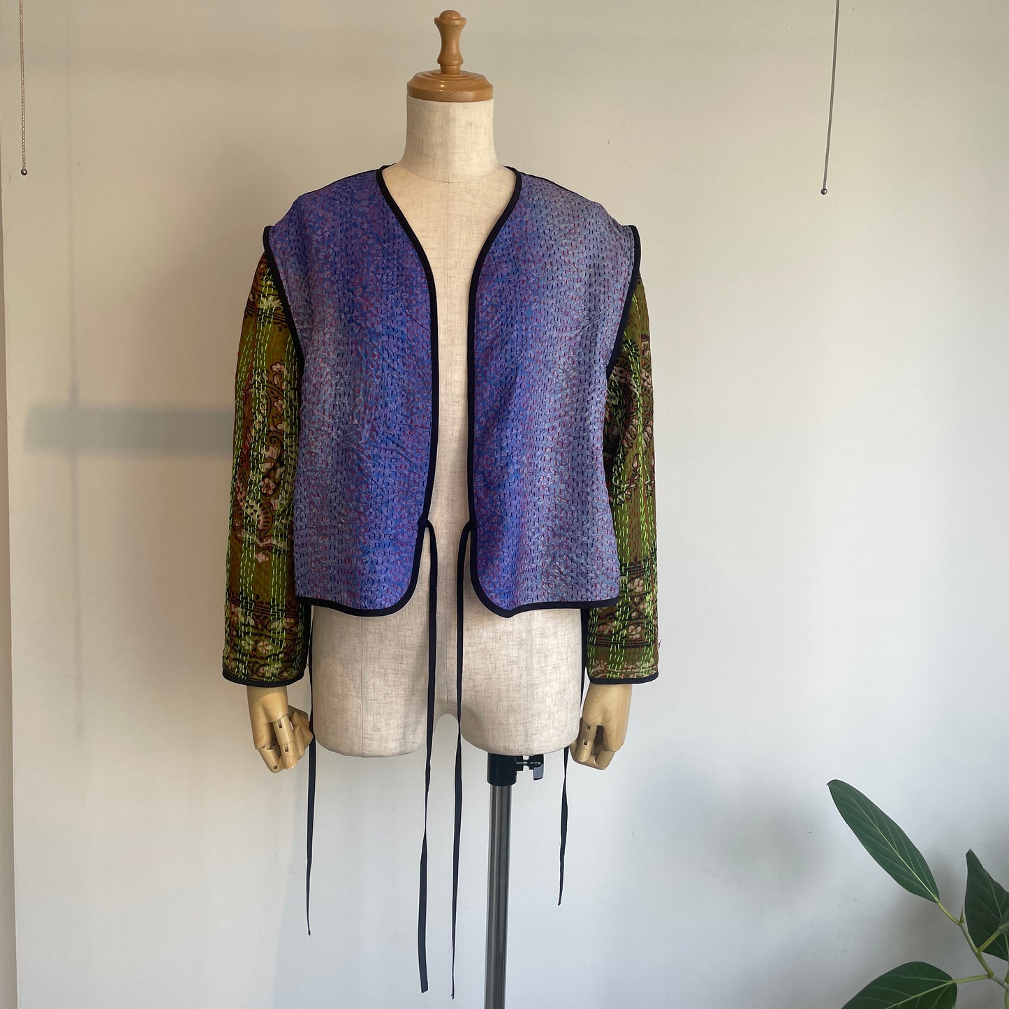 heriter//kantha embroidery jacket H0-00-3071