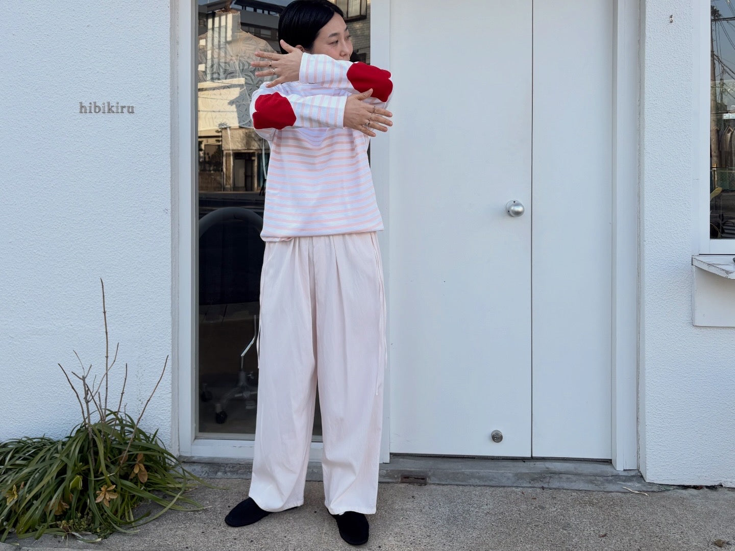 SAINTJAMES//ウェッソン［ハートエルボーパッチ］ 24JC OUES.COUD