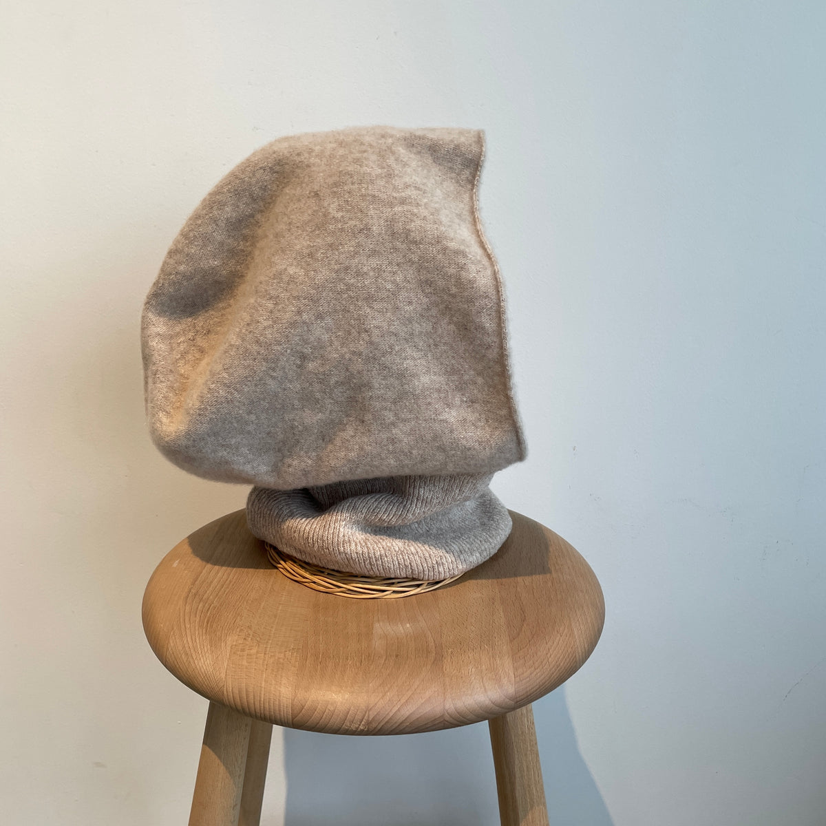 Mia Hat //Wool Hood (Rib)   No.2662