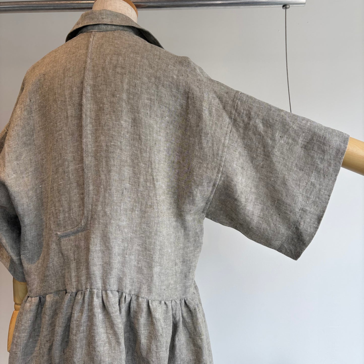 NATIVE VILLAGE//木の梢 ワイドスリーブドレス　31261-08311