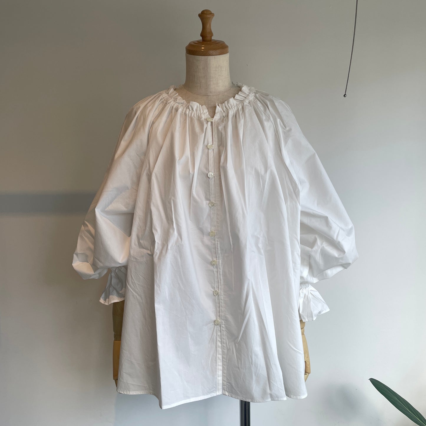 universaltissu//ナチュラルタイプライター/ギャザーパフBL UT260BL003