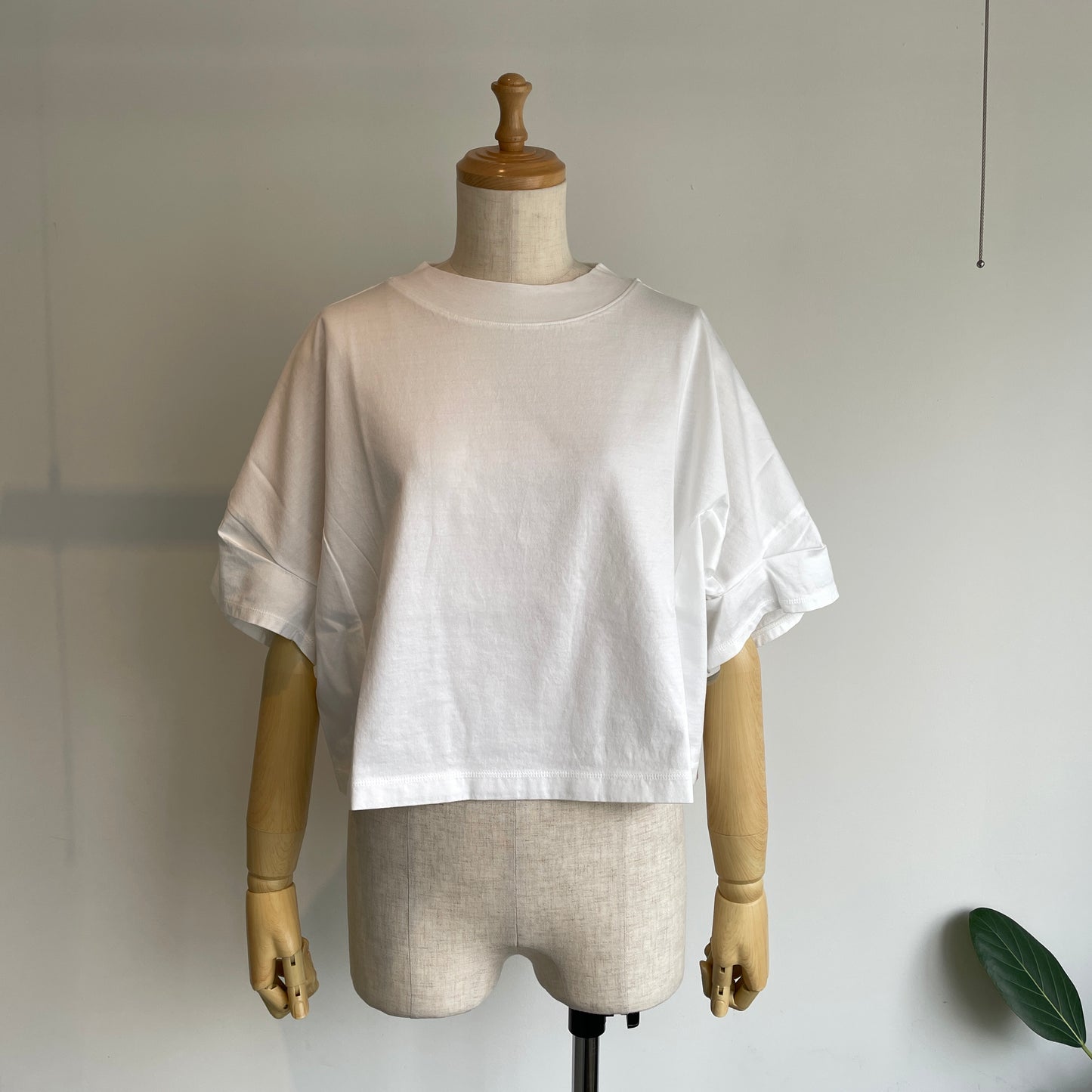 iki //40/2ハイケージ天竺 スリーブタックショートTS 3101CT017261