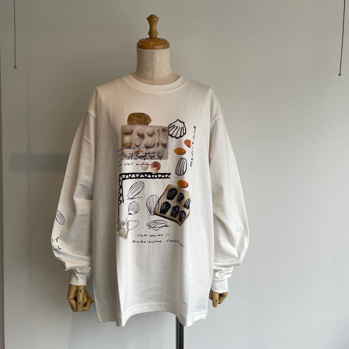 sweetlittlenothing//madeleine ロングスリーブTシャツ