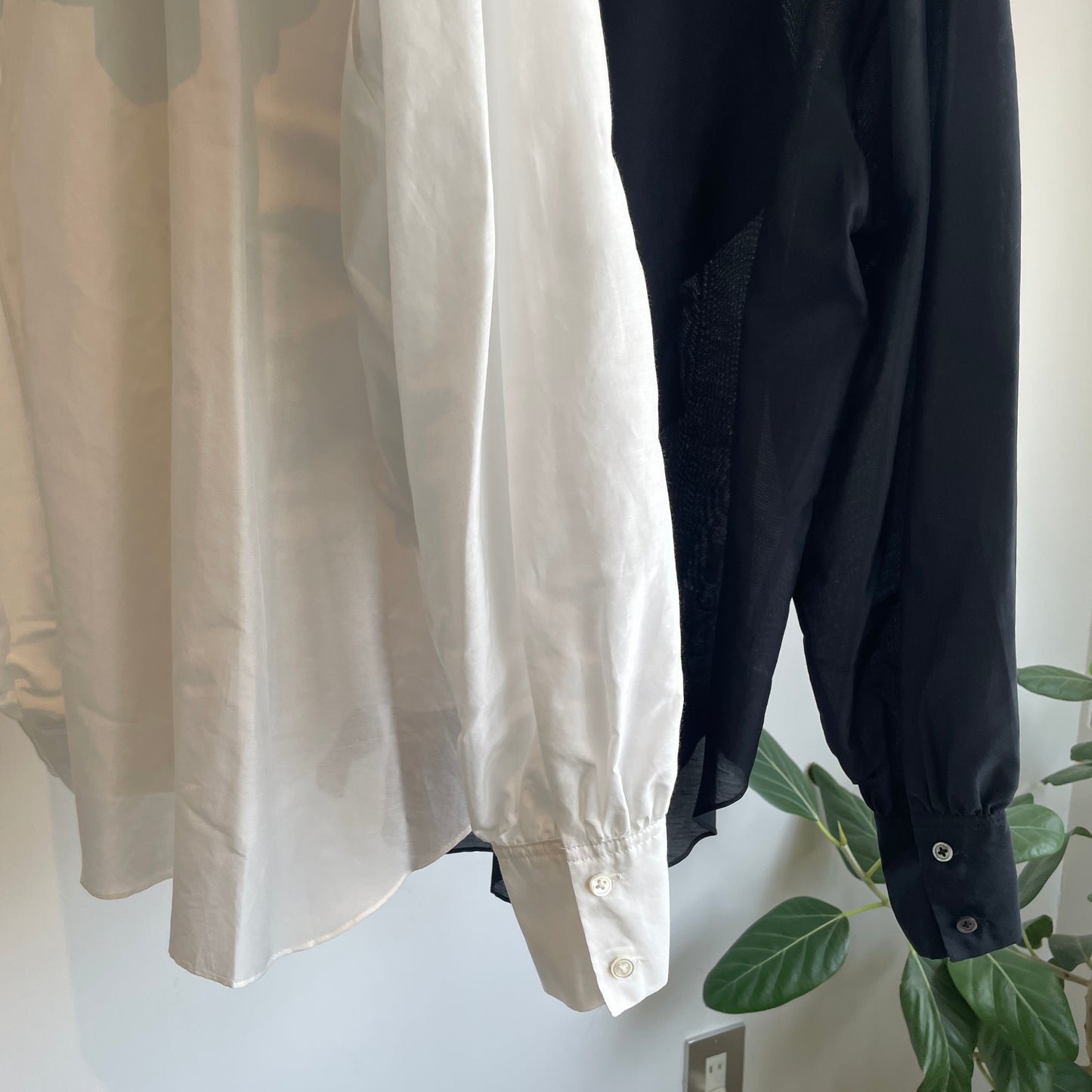 heriter//cotton silk raffle blouse H2-26-3003