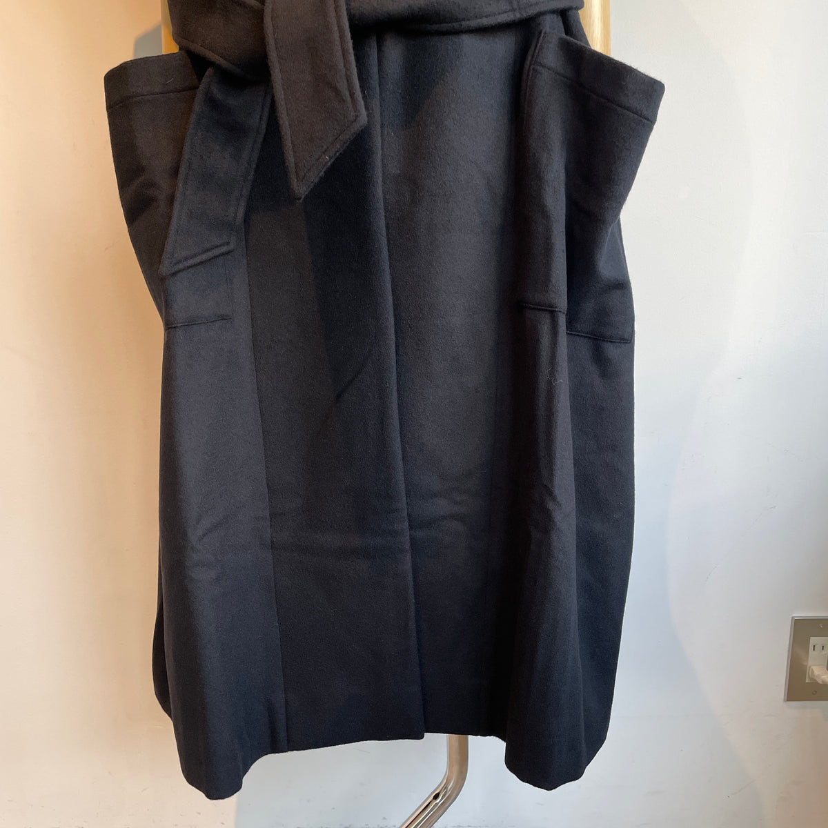 Honnete//Sleeveless Dolman Gown Coat_Royal Geelong HO-26AW CO24W