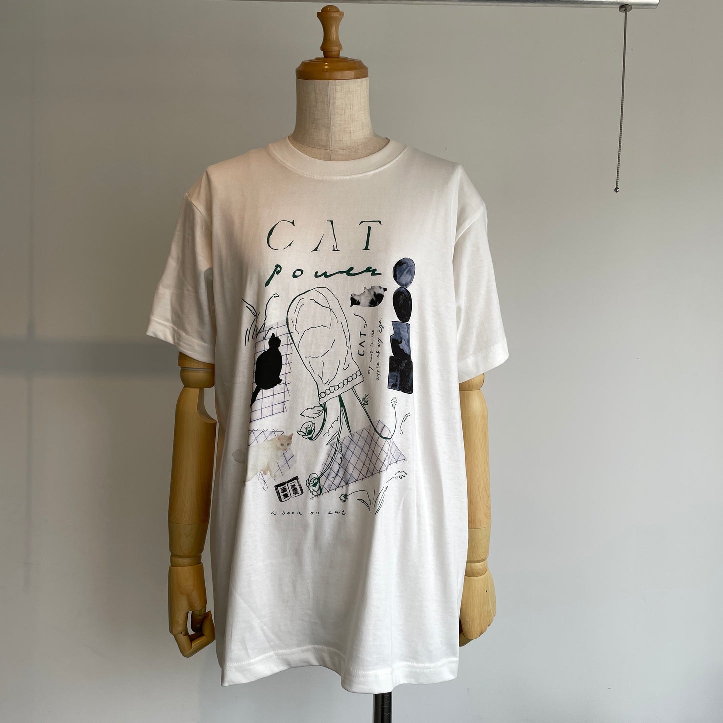 Sweet Little Nothing//catpower 半袖スリーブTシャツ