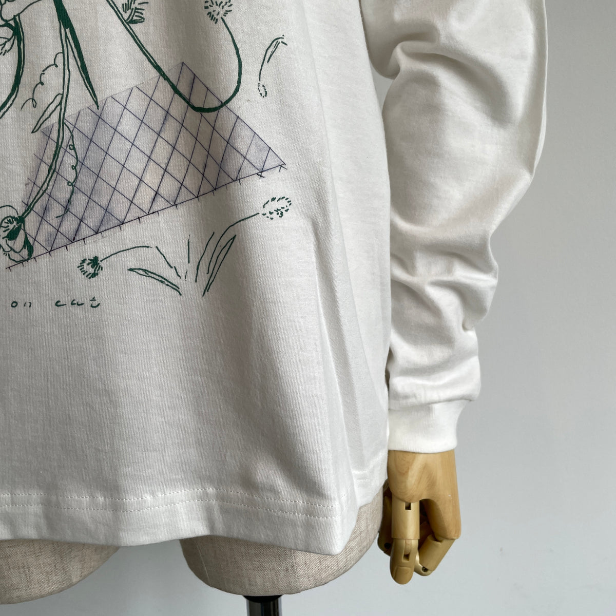 sweetlittlenothing//catpower ロングスリーブTシャツ