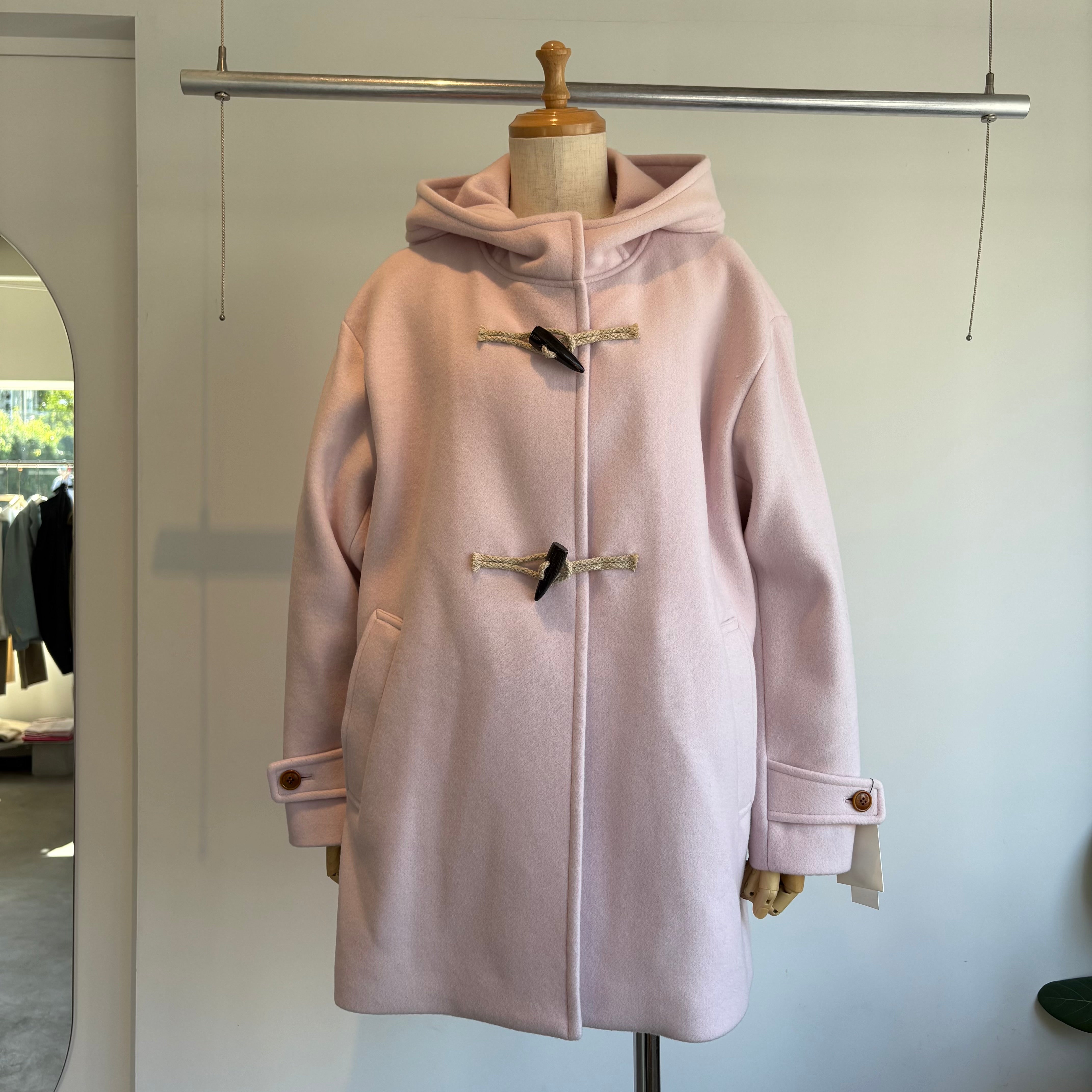 【美品】バーバリーショートダッフルコート 楽天市場】ダッフルコート ショート（ブランドバーバリー