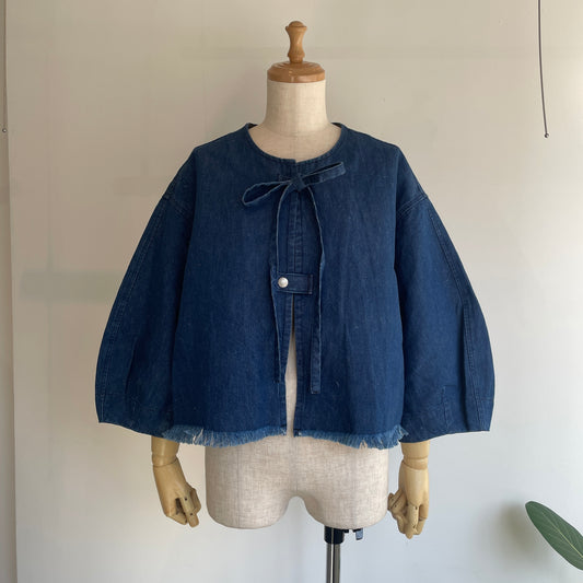 buoy buoy//C/Li DENIM SMOCK SHORT BL 2701BL005261