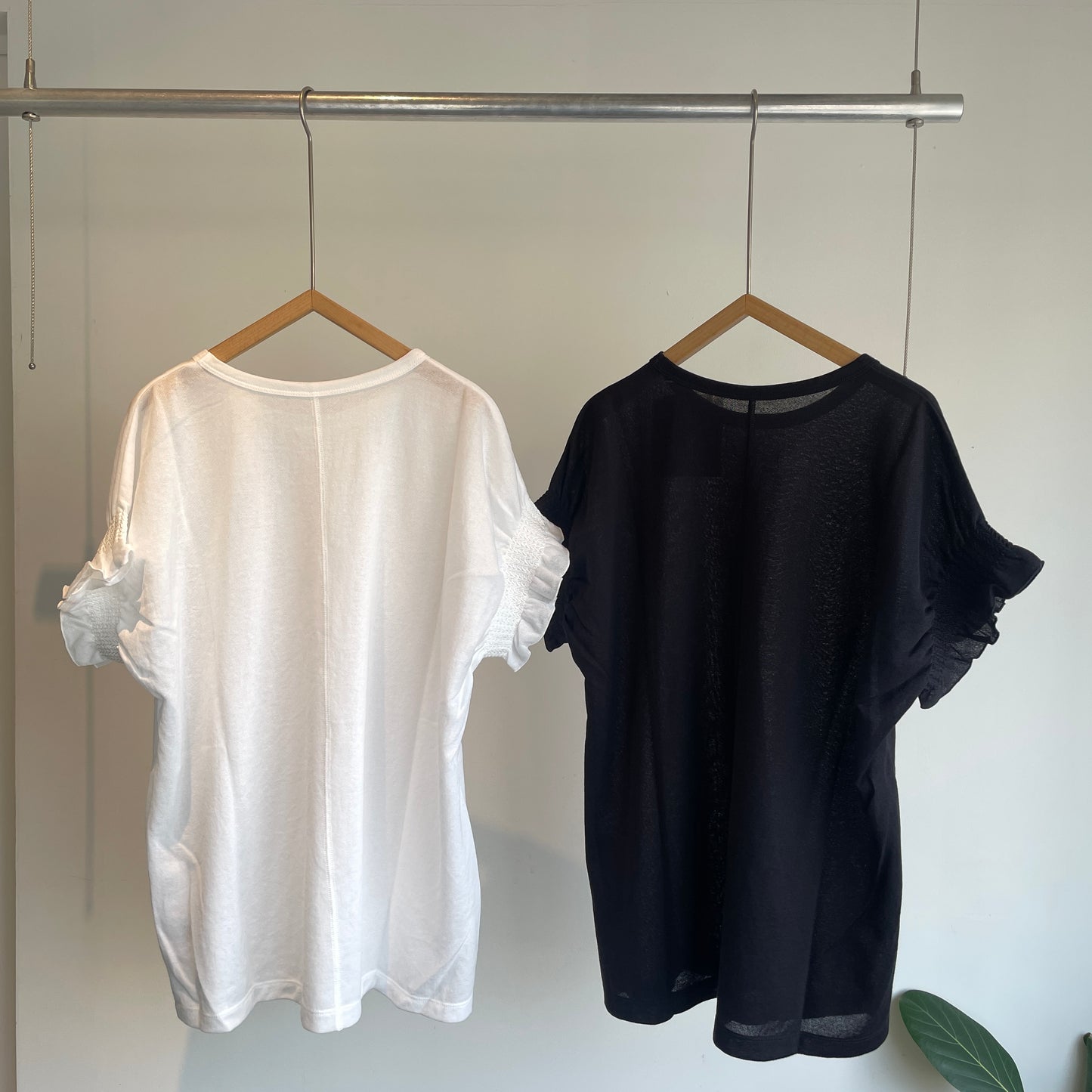 yuni//強撚C/Ny sheer gather sleeve PO  1701CT008261