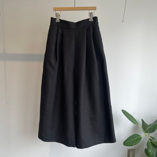 SI HIRAI//グリッターリネンANCLE WIDE PANT  CHSS26-7004