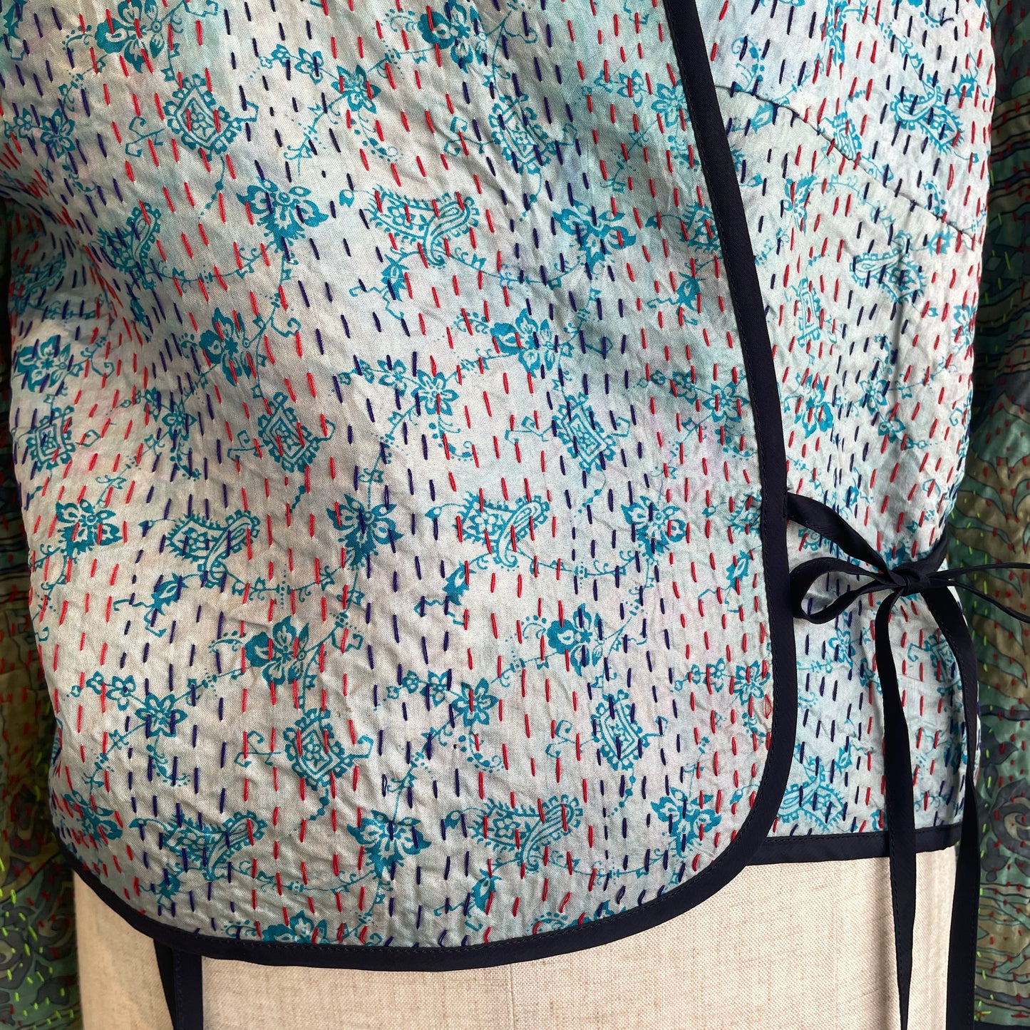 heriter//kantha embroidery jacket H0-00-3071