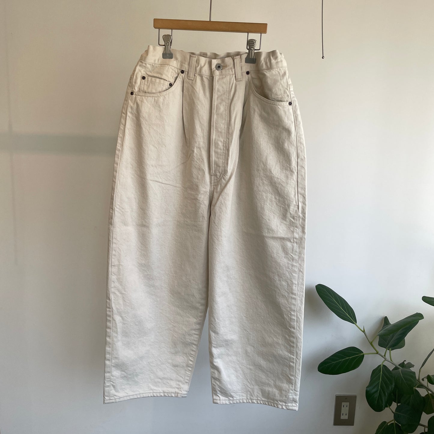 HAVERSACK //ワイドテーパードデニムパンツ　862600