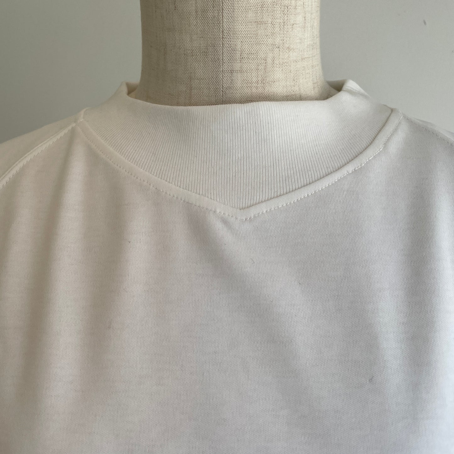 HAVERSACK //強撚スムースクルーネッククロップドラグランシャツ612601