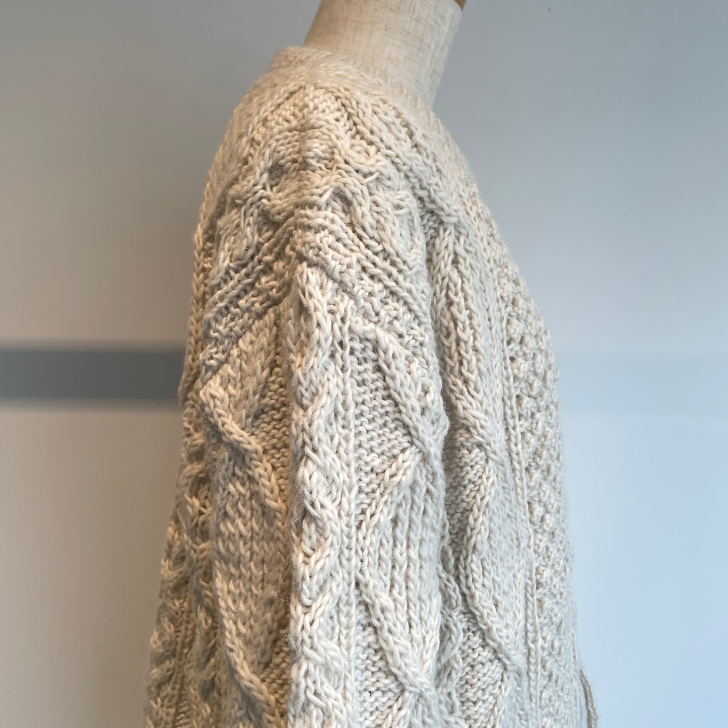 Heriter //hand aran cardigan H0-00-1002