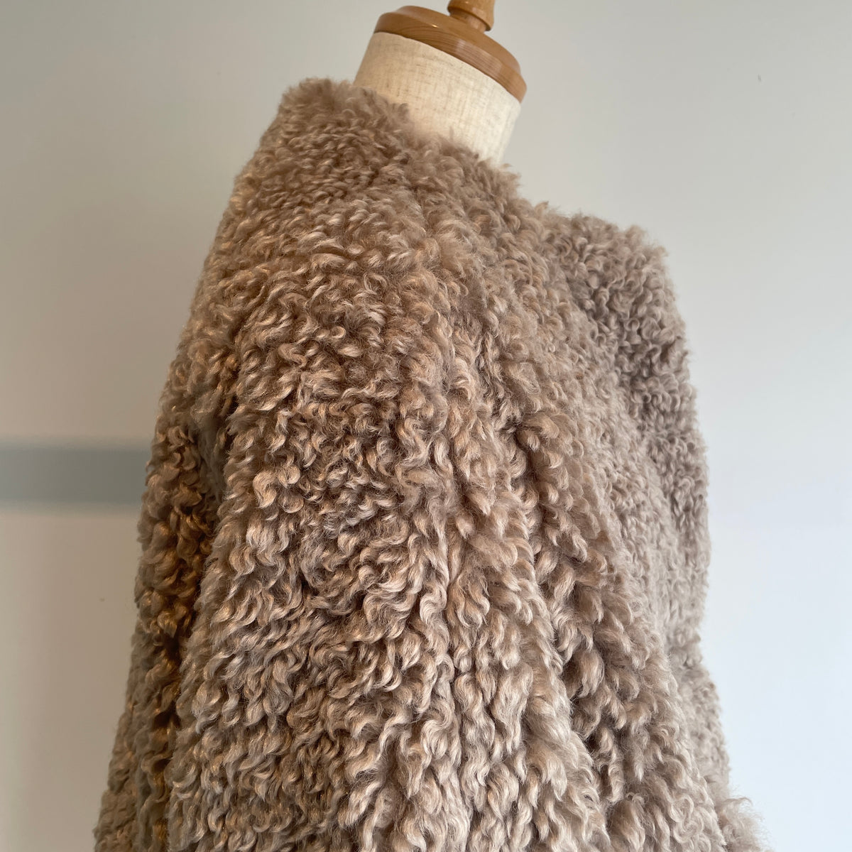 SI HIRAI//WIDE SLEEVE SHORT COAT  CHAW26-8015