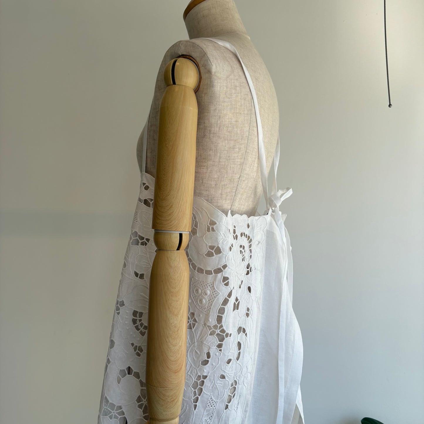 heriter//cutwork parts tablecloth apron dress H0-00-7045