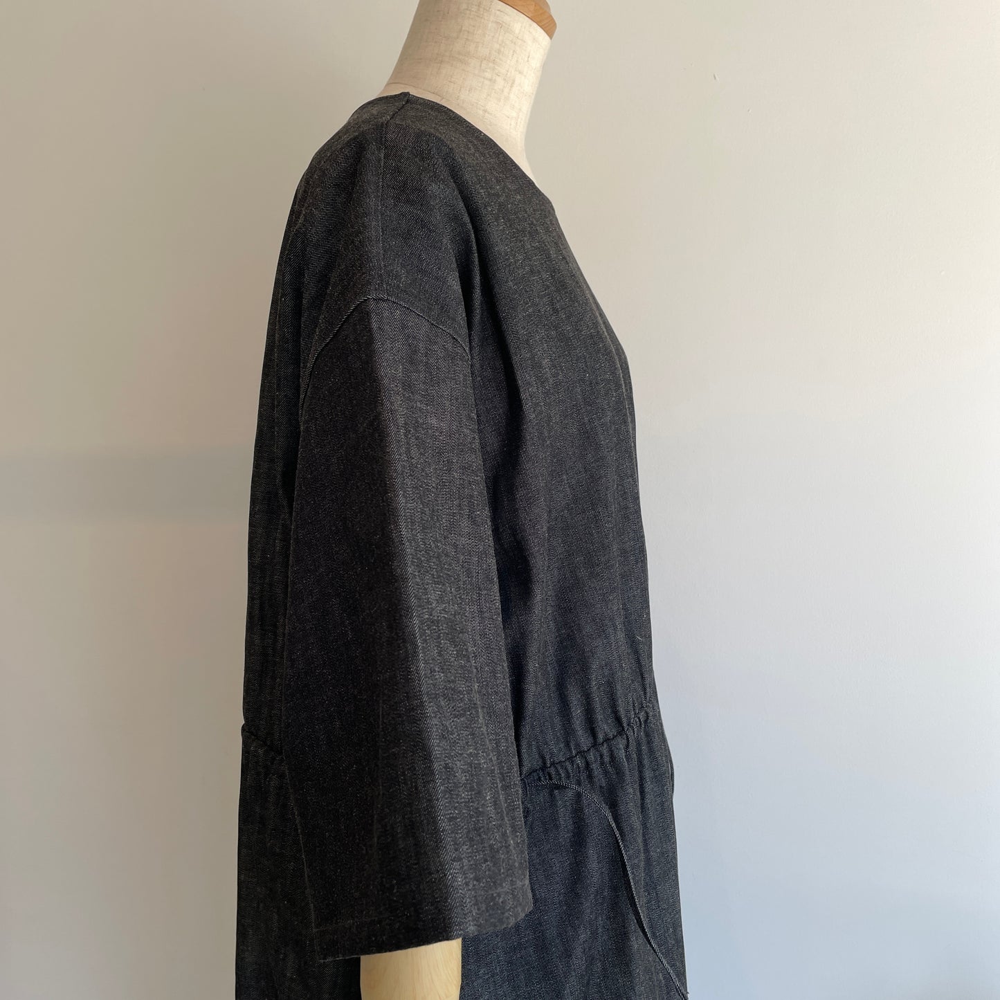 HAVERSACK //8.5 0Zライトデニム 5分袖ロングワンピ
ース） 652622