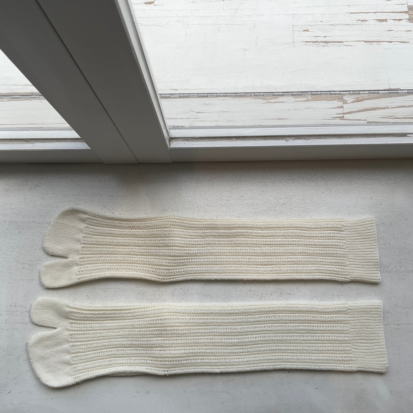 hibikiru//コットンウールホールガーメント透かし編みsox