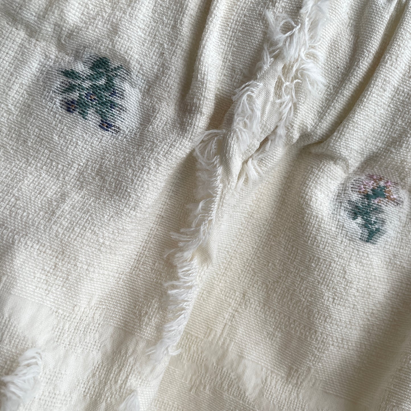 qiri //fleurs' lace jacquard gather PT 6301PT005261