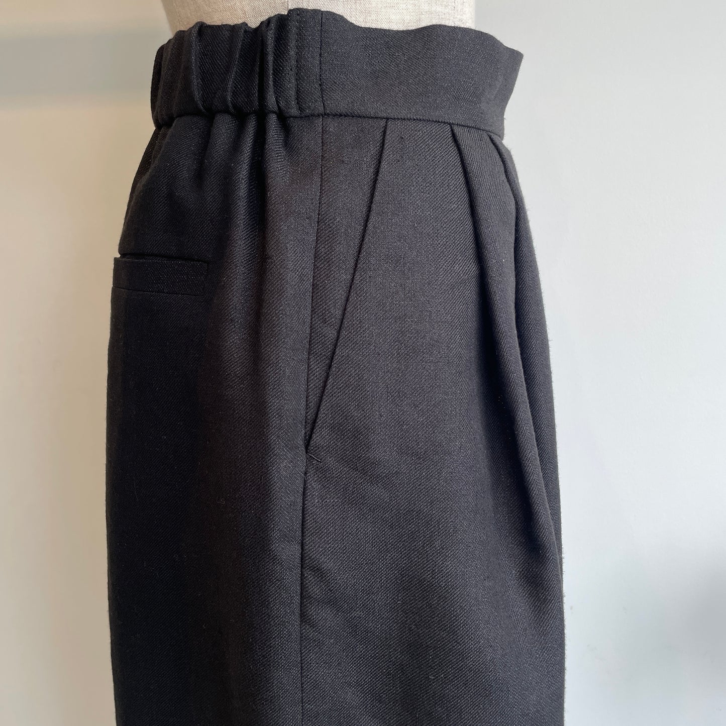 SI HIRAI//グリッターリネンANCLE WIDE PANT  CHSS26-7004